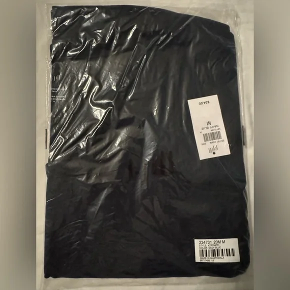 J. Jill Women's Navy Sleeveless Tank Top - Picture 4 of 5